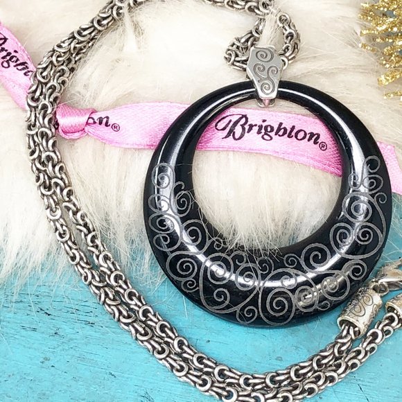 Brighton Lava Lounge Circle Byzantine Necklace - Picture 2 of 6